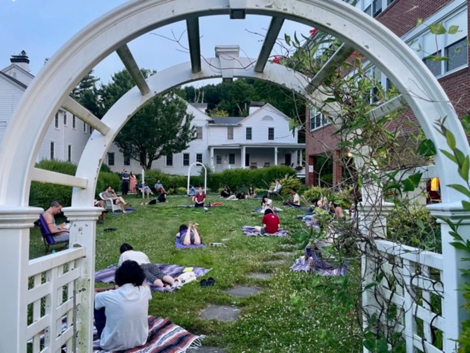 Time in nature during the retreat
